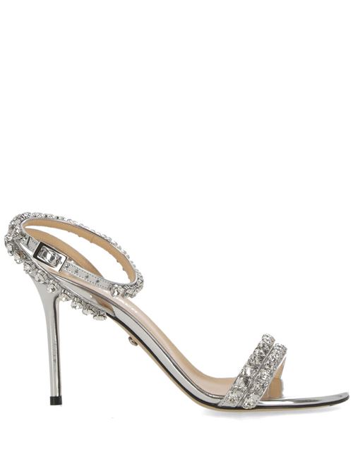 Silver-tone calf leather sandal MACH & MACH | R24-S0470-SPE-SLVSILVER